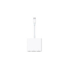 Apple adaptér USB-C víceportový digitální, bílá